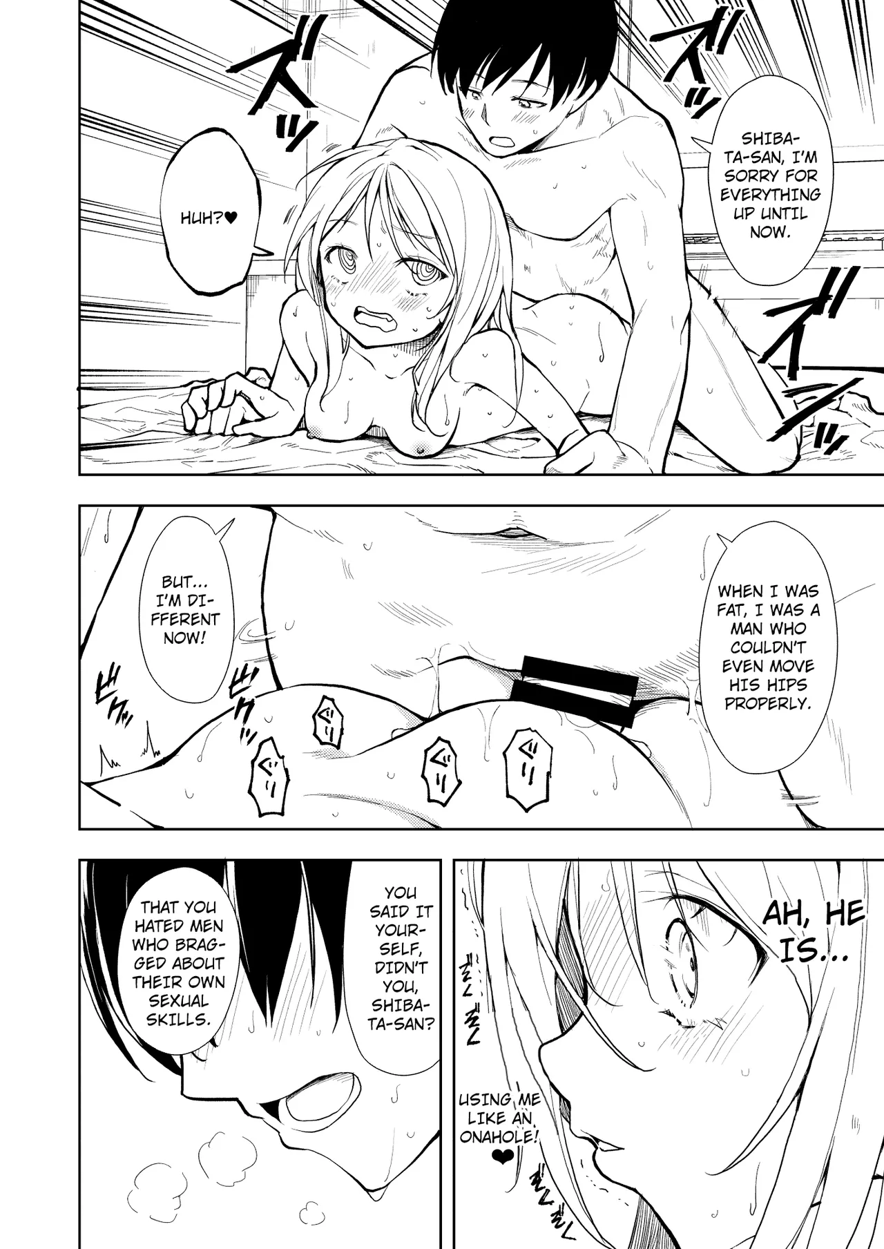 Hentai Manga Comic-Touma, lose weight!!-Read-49